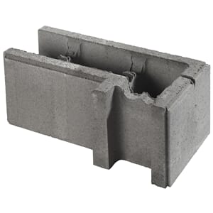 Forskalingsblokk 20cm hjørne