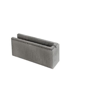 Forskalingsblokk 15cm heil m/ende