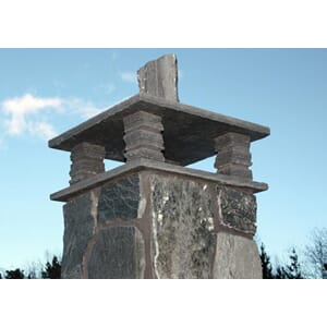 Oppdal Pipeheller Mørk 60cm x 60cm (2-5cm)