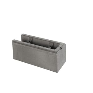 Forskalingsblokk 20cm heil m/ende