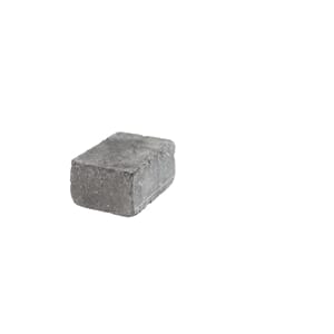 Kubbemur L 27,4x20,5x13,7 flammet Grå/koks (26,5stk pr kvm)
