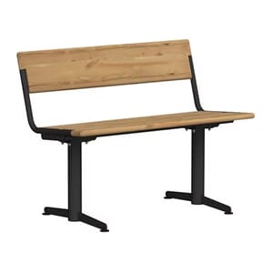 Ario City benk m/rygg Ral